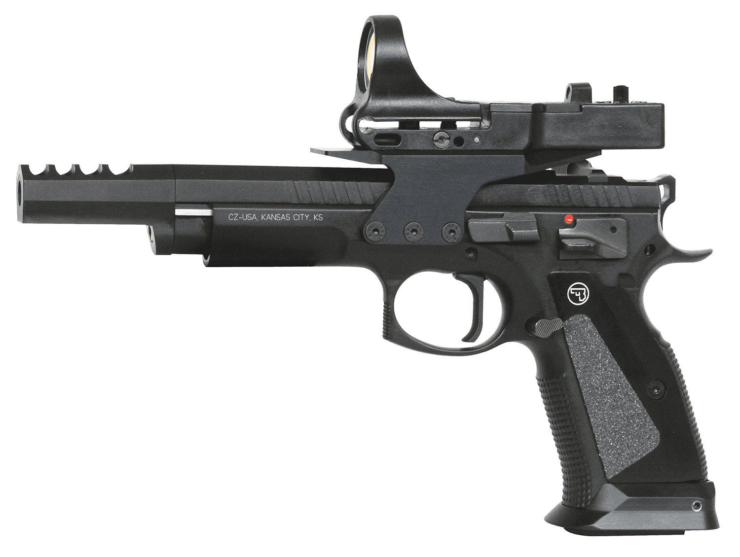CZ-USA 91174 CZ 75 TS Czechmate 9mm Luger 5.23