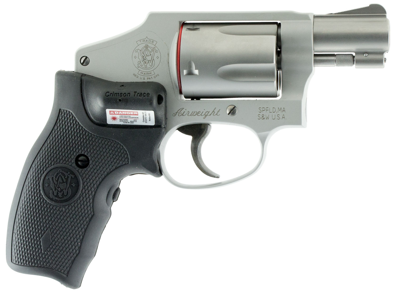 Smith & Wesson 150972 Model 642 Airweight 38 S&W Spl +P Stainless Steel 1.88