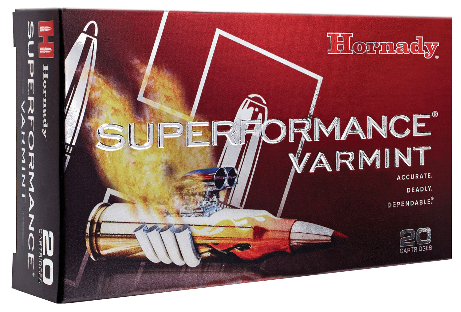 HORNADY SPF VARMINT 243 WIN 58GR V-MAX 20RD 10BX/CS