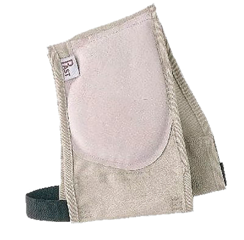 Caldwell 300010 Magnum Recoil Shield Tan Cloth w/Leather Pad Ambidextrous