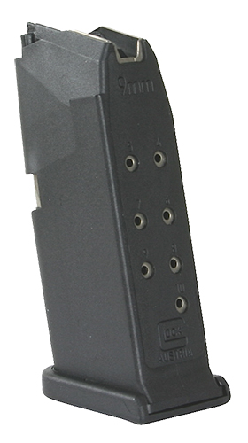 Glock MF26010 OEM  Black Detachable 10rd 9mm Luger for Glock 26