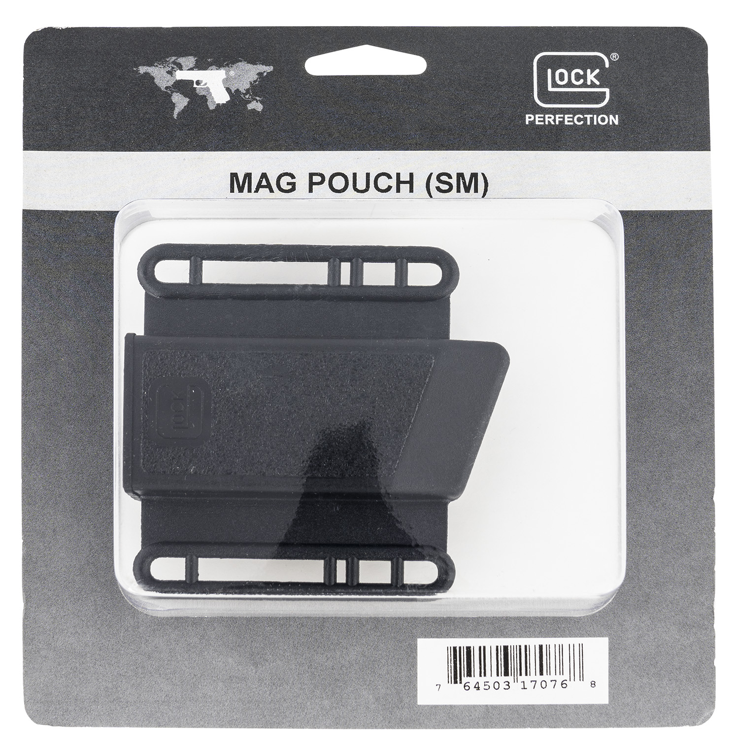 Glock MP03080 Magazine Pouch Single Fits Glock 20/21 Polymer Black