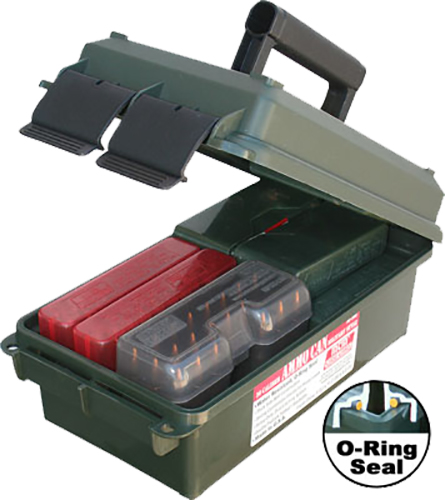 MTM Case-Gard AC30C-11 Ammo Can  Multi-Caliber Rifle/Handgun Forest Green Polypropylene