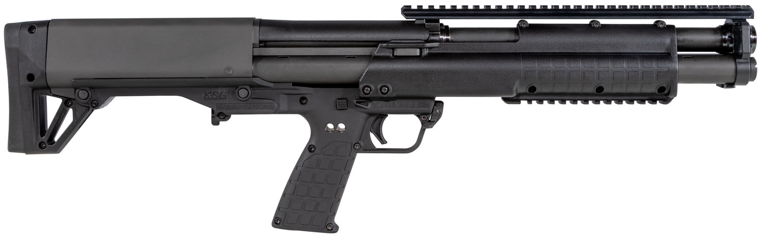 Kel-Tec KSGBLK KSG BLK Tactical Pump Shotgun 12ga 18.5