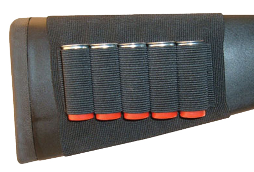 GrovTec US Inc GTAC82 Buttstock Shotgun 5 Rounds Black Elastic