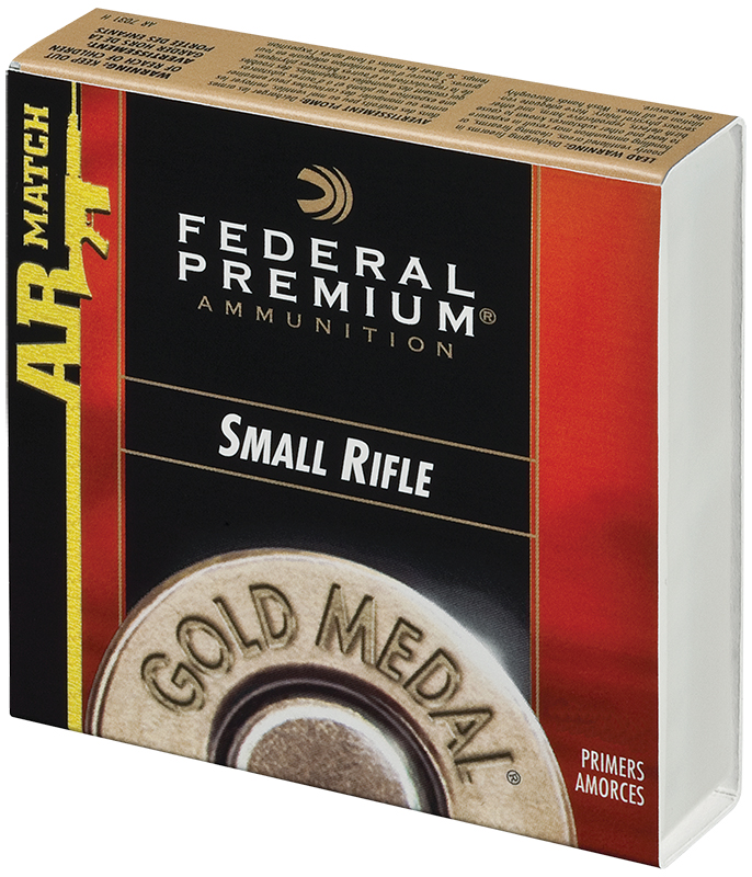 Federal GM205MAR Premium Gold Medal Small AR Rifle Multi-Caliber Rifle 100 Per Box