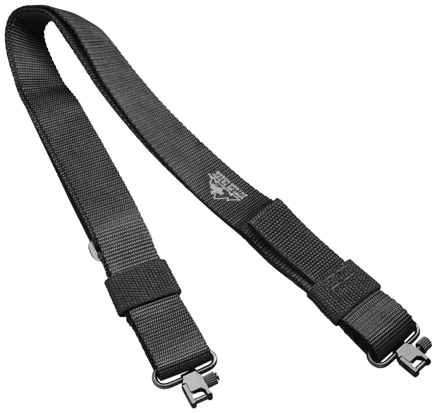 Butler Creek 80091 Quick Carry Sling made of Black Nylon Webbing with 27