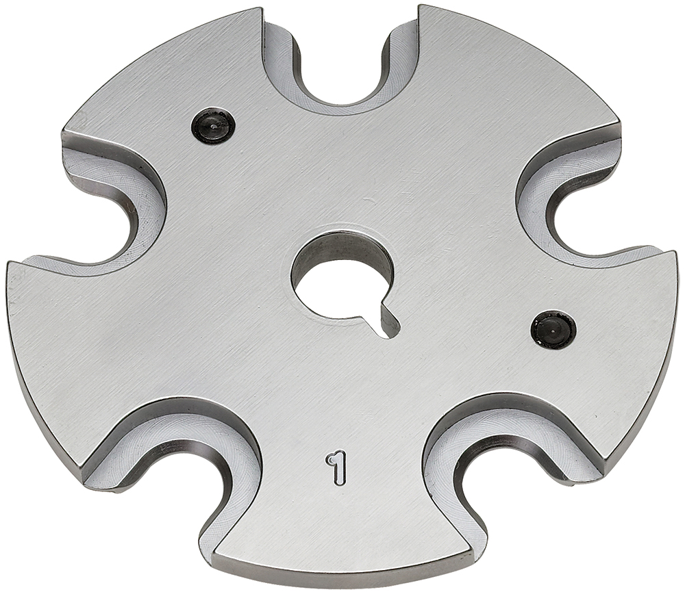Hornady 392645 Lock-N-Load Shell Plate #45 Silver Multi Caliber Steel