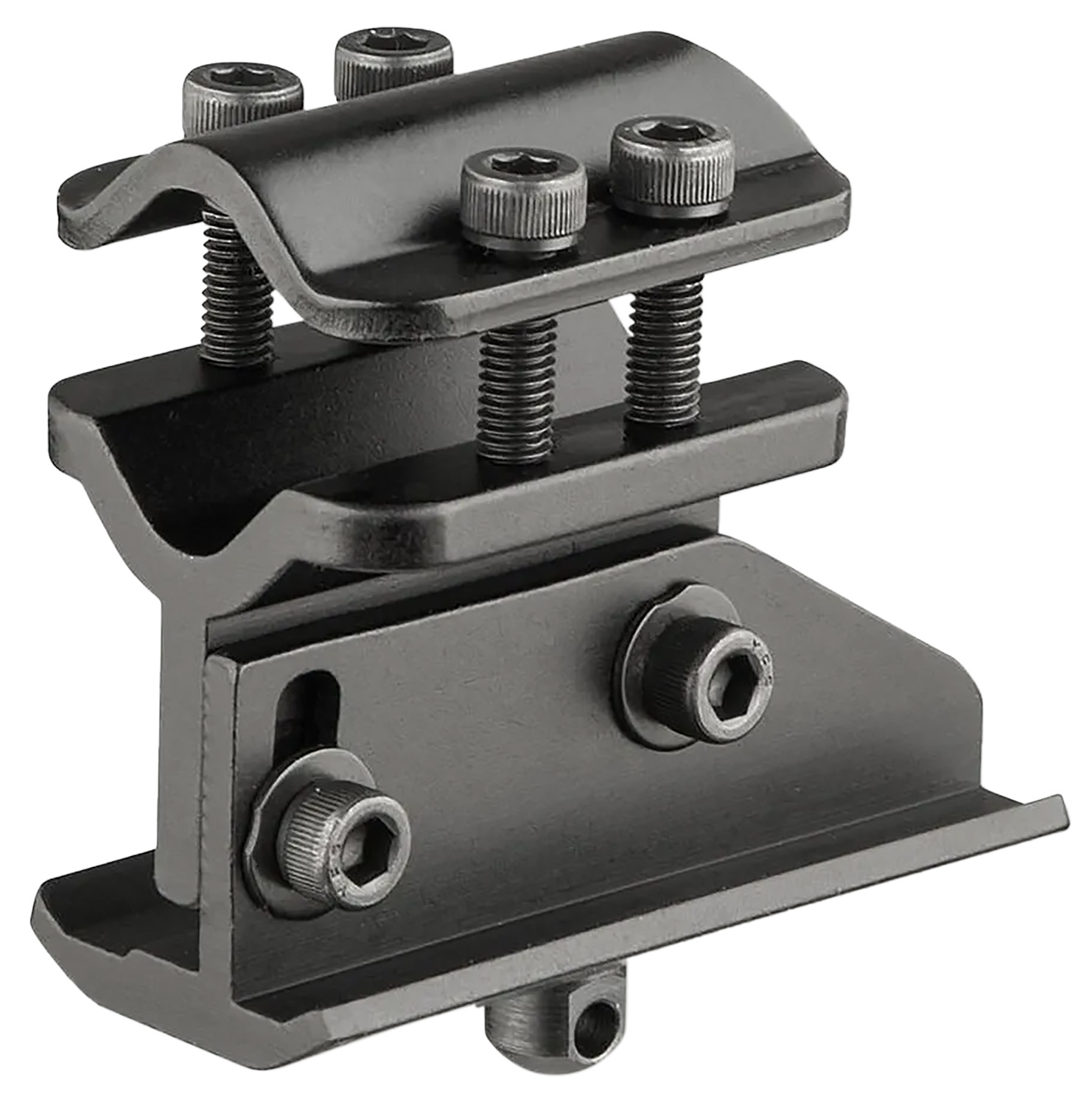 HARRIS NO.4 BARREL CLAMPING BIPOD MOUNT BLACK