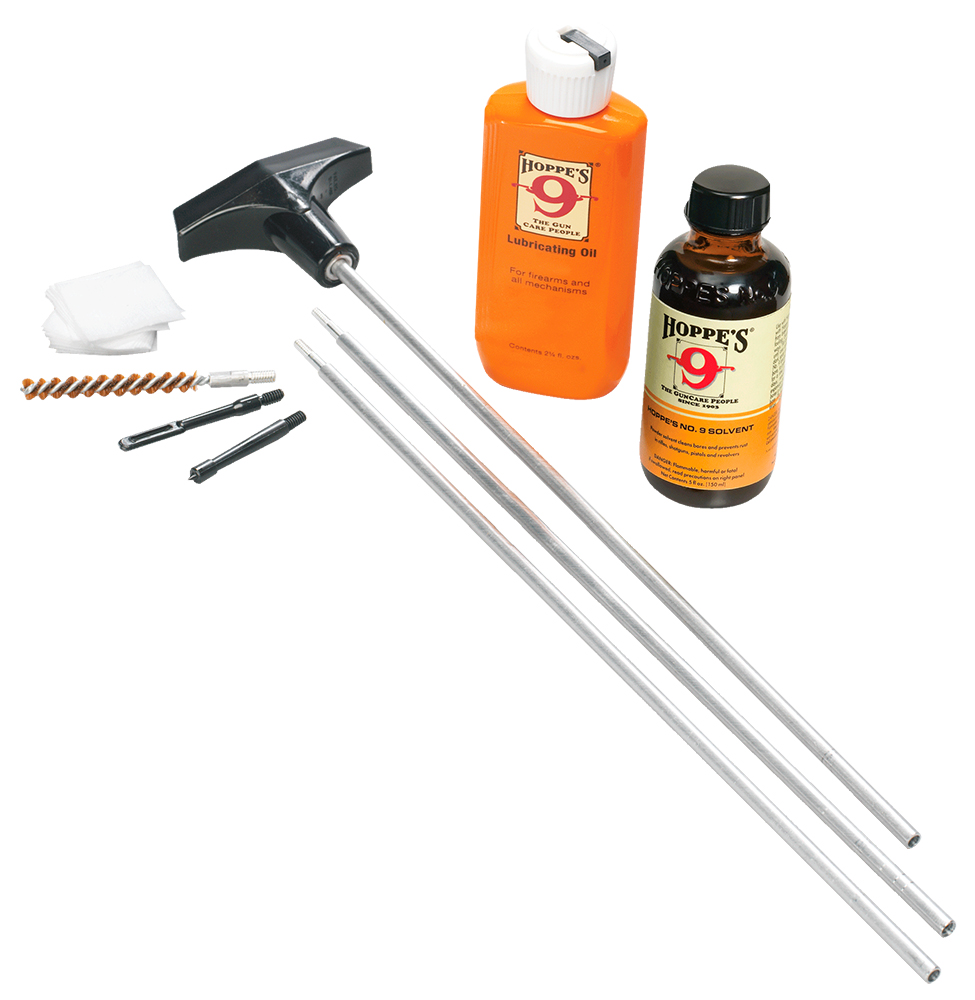 HOPPES CLEANING KIT FOR .22 CALIBER RIFLES W/BOX