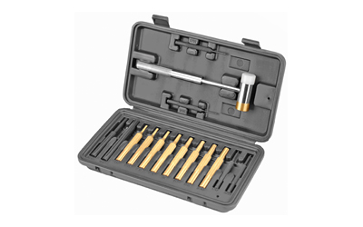 Wheeler Hammer and Punch Set with Plastic Case