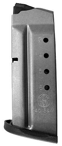 Smith & Wesson 199330000 OEM  Stainless Detachable 6rd for 40 S&W S&W M&P Shield