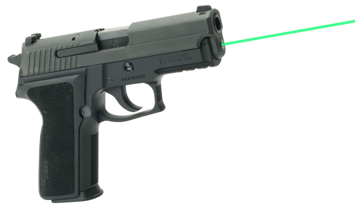 LaserMax LMS2291G Guide Rod Laser 5mW Green Laser with 520nM Wavelength & Made of Aluminum for Sig P229, P228