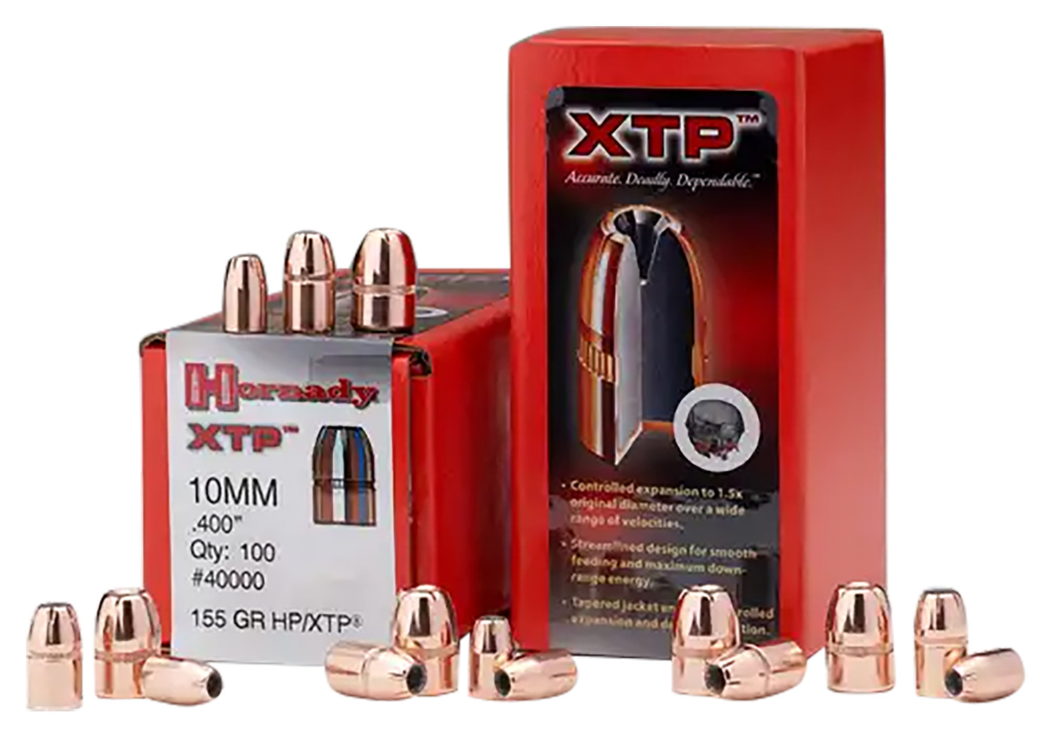HORNADY BULLETS 45 CAL .451 200GR XTP 100CT 15BX/CS