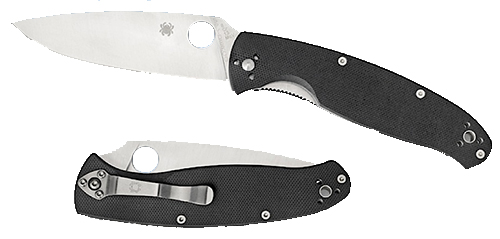 SPYDERCO RESILIENCE BLK G10 PLAIN