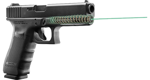 LaserMax LMSG422G Guide Rod Laser 5mW Green Laser with 532nM Wavelength, 20 yds Day/300 yds Night Range & Made of Aluminum for Glock 35, 22, 31 Gen4