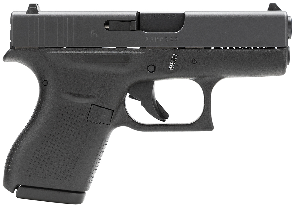 Glock UI4250201 G42 Gen3 Sub-Compact 380 ACP 6+1 3.25
