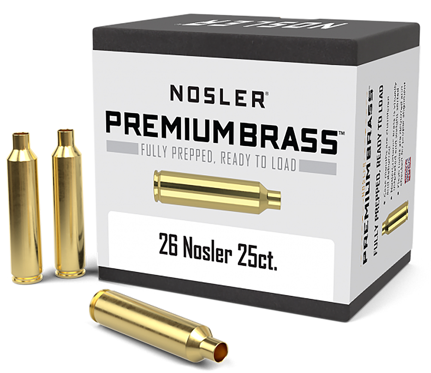 26 Nosler Rifle Cartridge