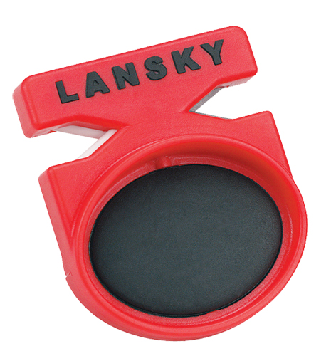 Lansky LCSTC Quick Fix Pocket Sharpener Tungsten Carbide and Crock Stick Ceramic