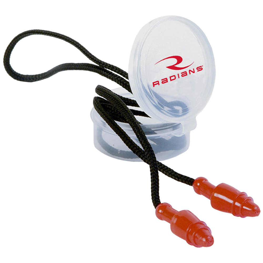 Radians Snug Plugs Reusable Corded Earplugs  <br>  1 pr.