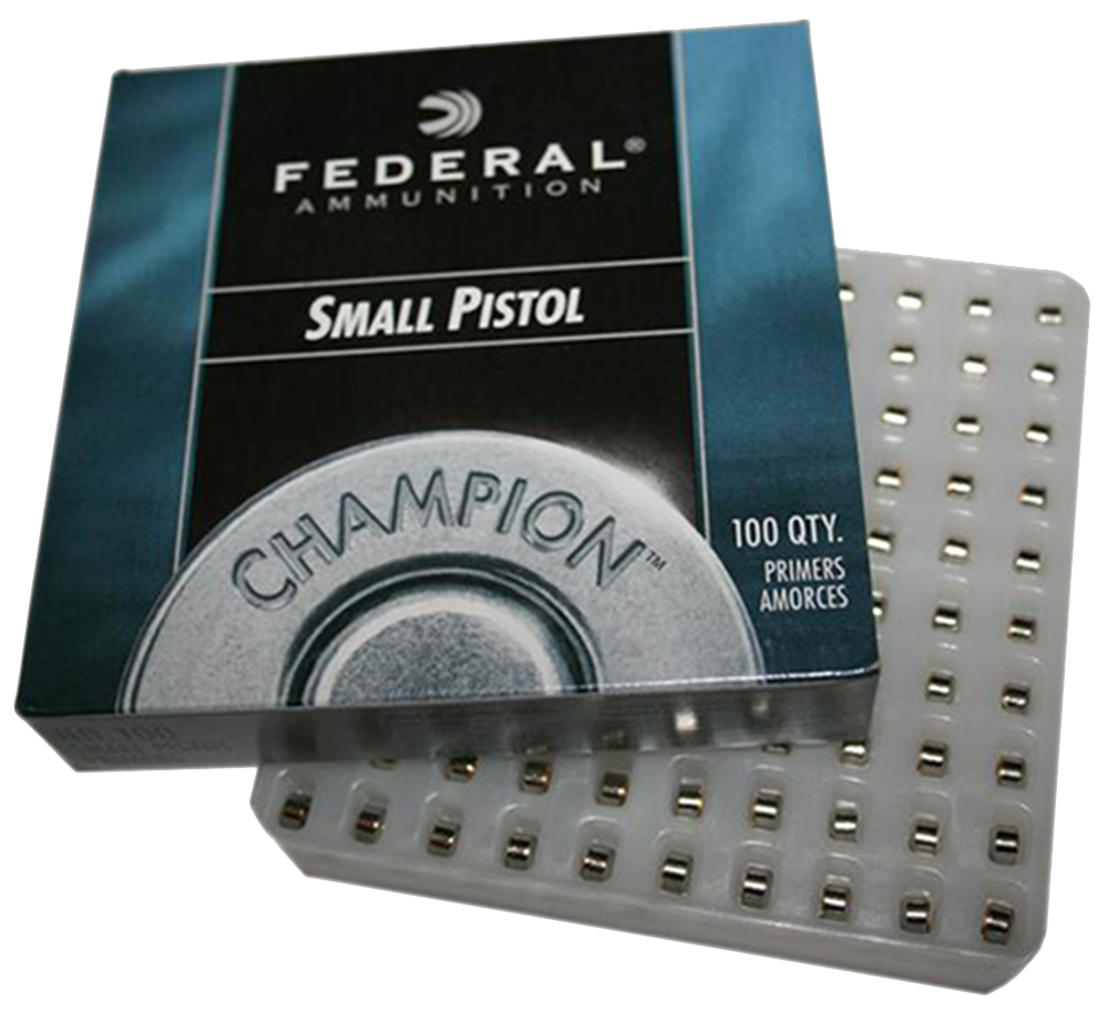Federal 100 Small Pistol Primer 100 Ct
