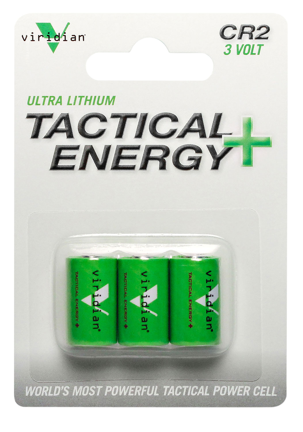 Viridian Tactical Energy + Batteries - CR2 Lithium | 3 Pack