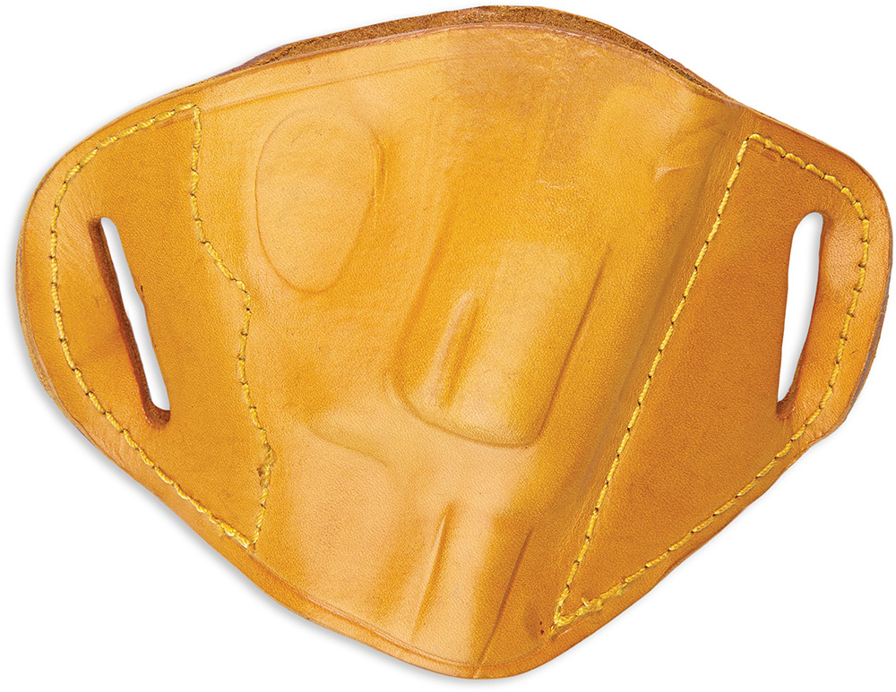 Bulldog MLTL Molded  Tan Leather Fits Glock 17,19,22-23,26-27,31-33,36 Right Hand Belt Slots