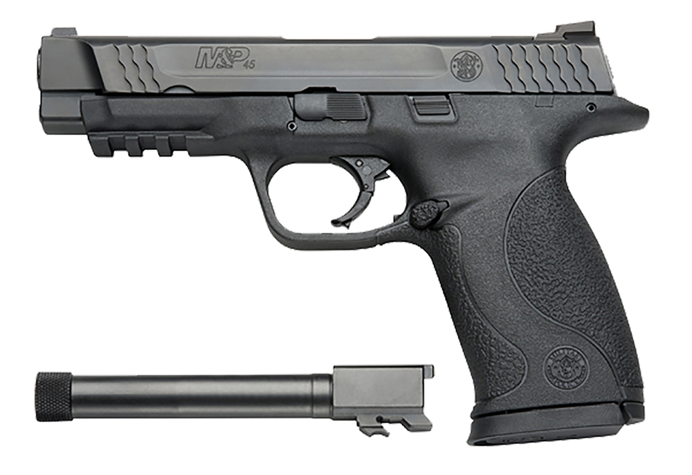 Smith & Wesson LE 150923 M&P 45 
with Threaded Barrel Kit 45 Automatic Colt Pistol (ACP) Double 4.5