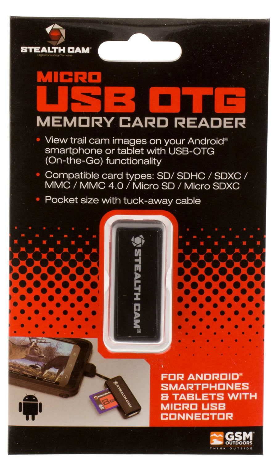 Stealth Cam SD Card Reader  <br>  Android