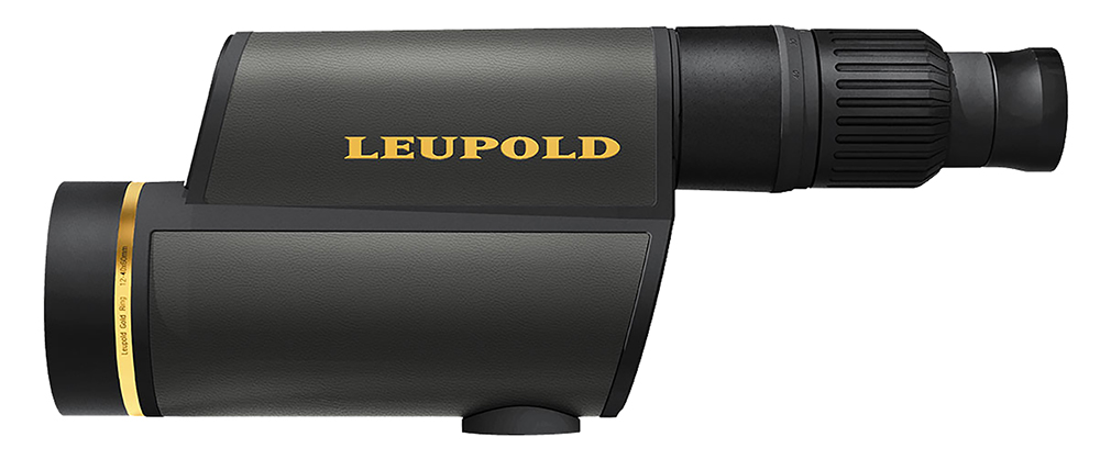 Leupold 120372 Gold Ring HD  12-40x60mm Shadow Gray Straight Body