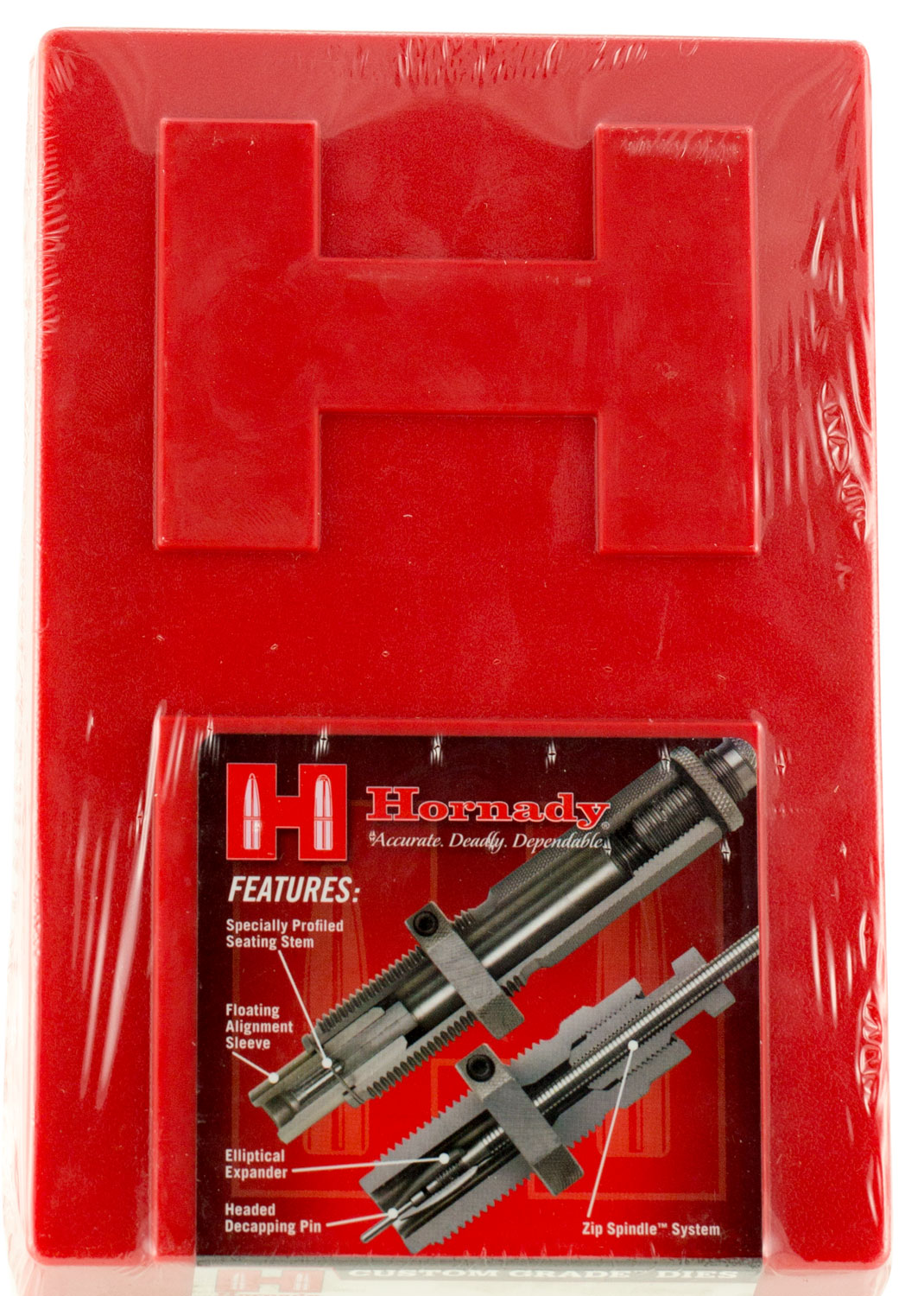 Hornady 546118 Custom Grade Series I 2 Die Set for 17 Hornet Includes Sizing Seater
