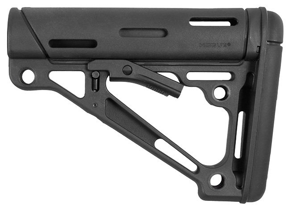 HOGUE AR-15 COLLAPSIBLE STOCK BLACK RUBBER COMMERCIAL