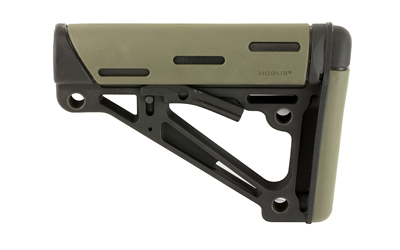 HOGUE AR-15 COLLAPSIBLE STOCK OD GREEN RUBBER MIL-SPEC