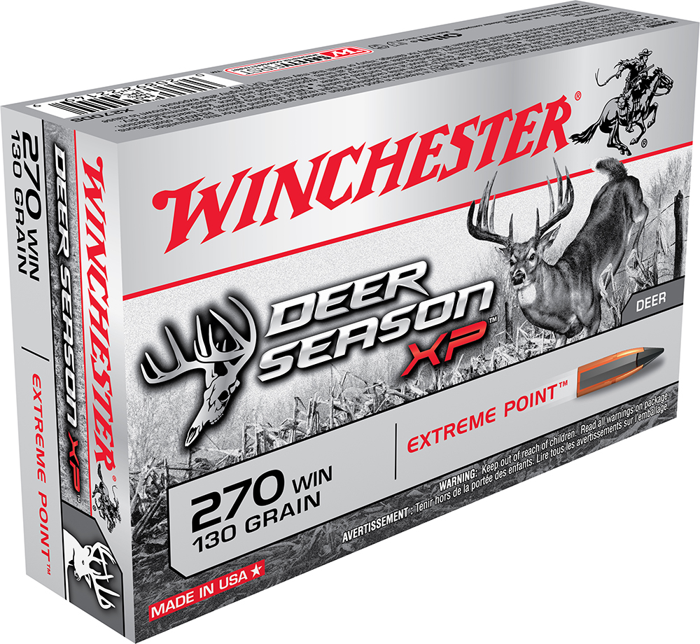 Winchester X270DS Deer Season XP Rifle Ammo 270 , Extreme Point