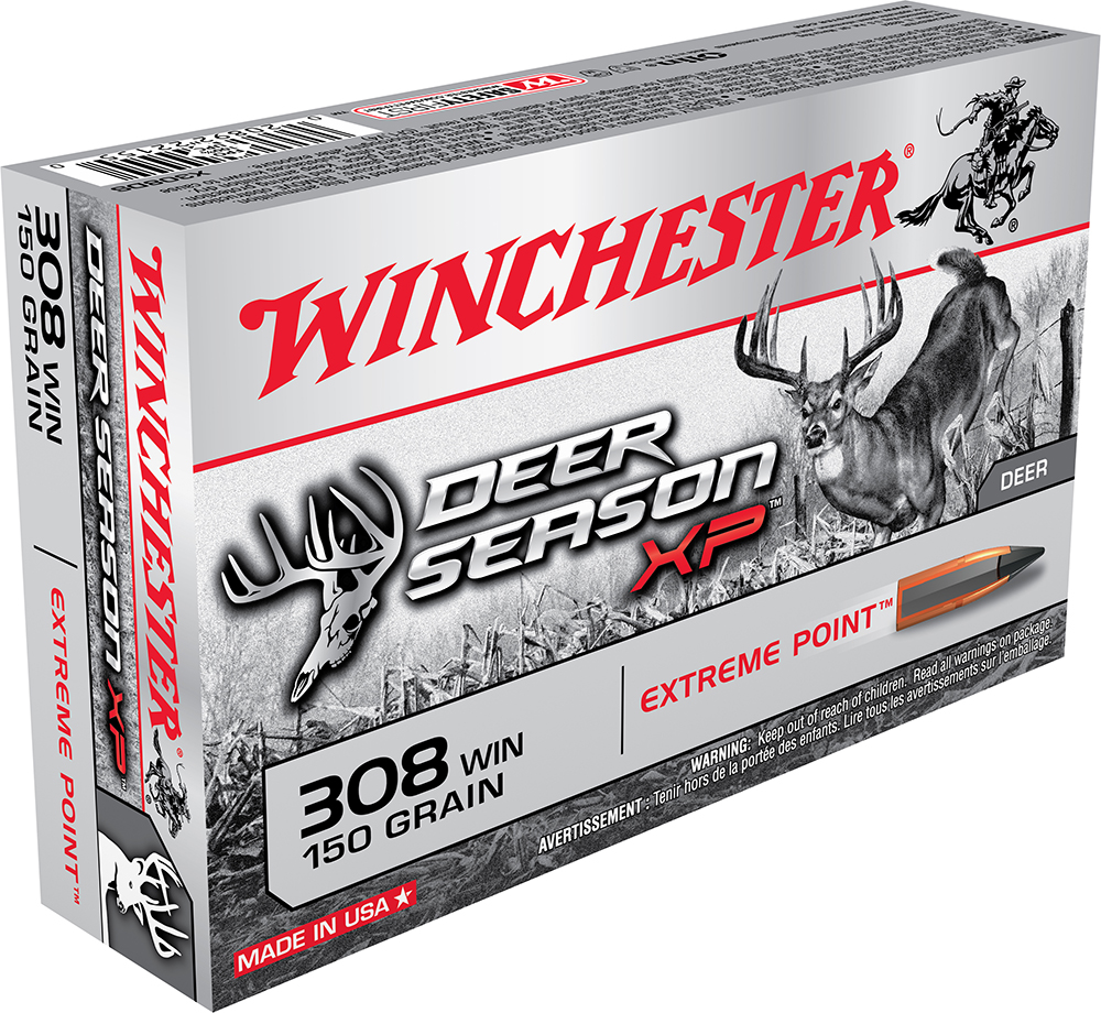 Winchester X308DS Deer Season XP Rifle Ammo 308 , Extreme Point