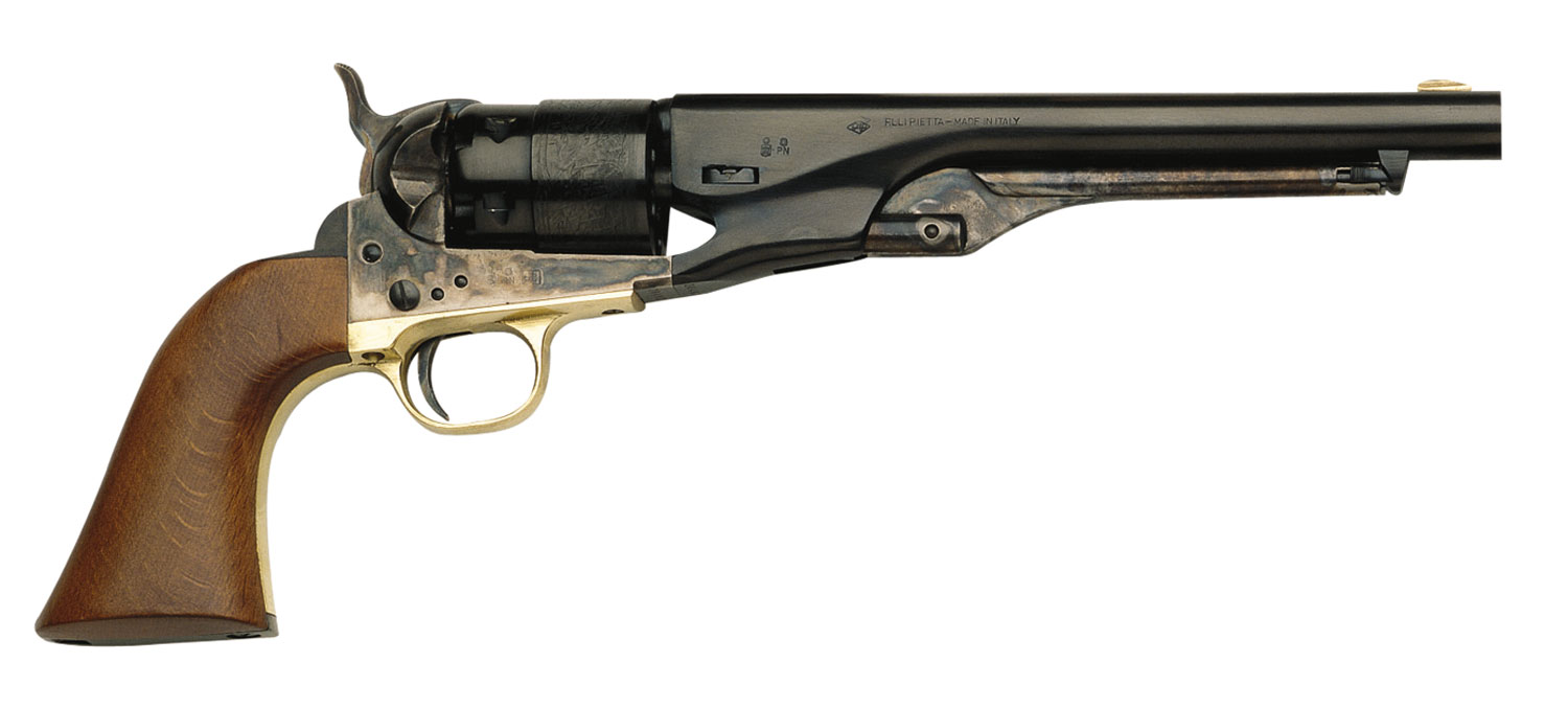 Traditions FR18602 1860 Colt Army Black Powder Revolver SA 44 BL 8