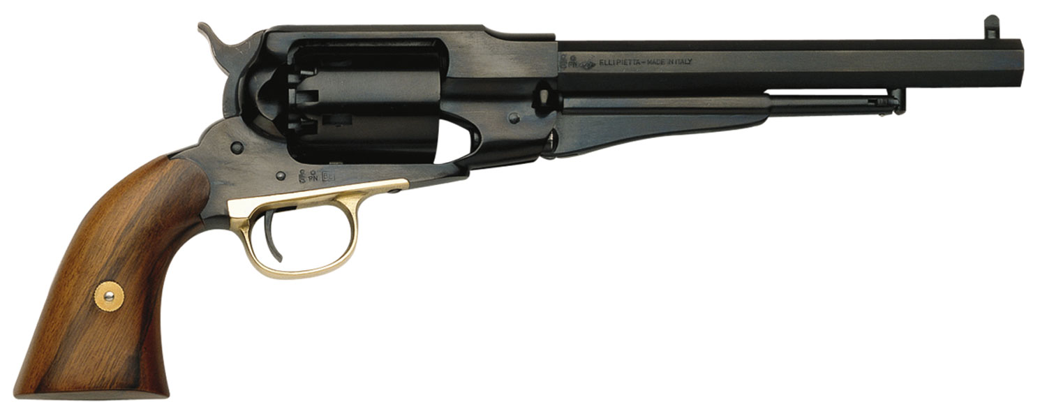 Traditions FR18582 1858 Army Steel Black Powder Revolver 44Cal 8