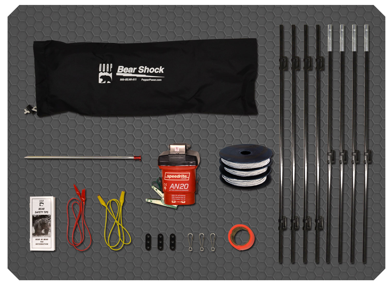 UDAP BEF Bear Shock Electric Fence 6