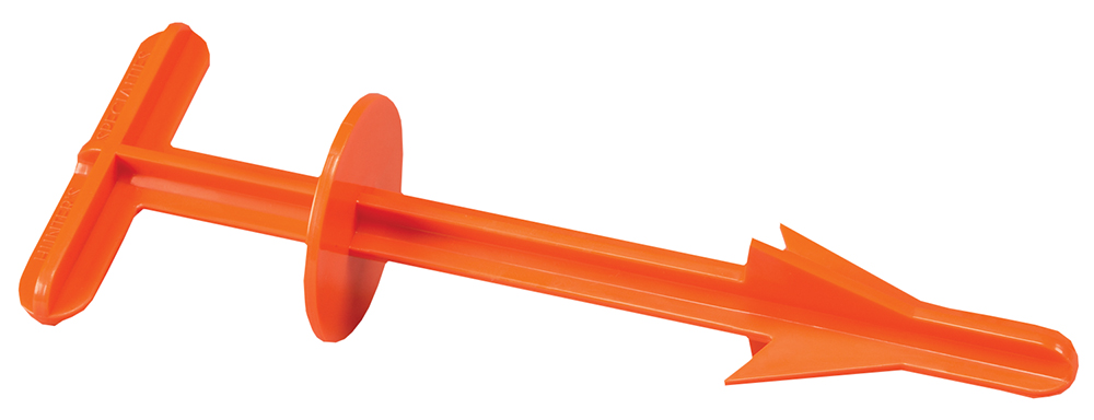 Hunters Specialties 00631 Butt Out 2  Orange Plastic