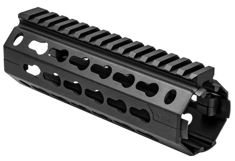 NcStar VMARKMC Keymod Handguard  Carbine Length Aluminum Black Anodized 6.50