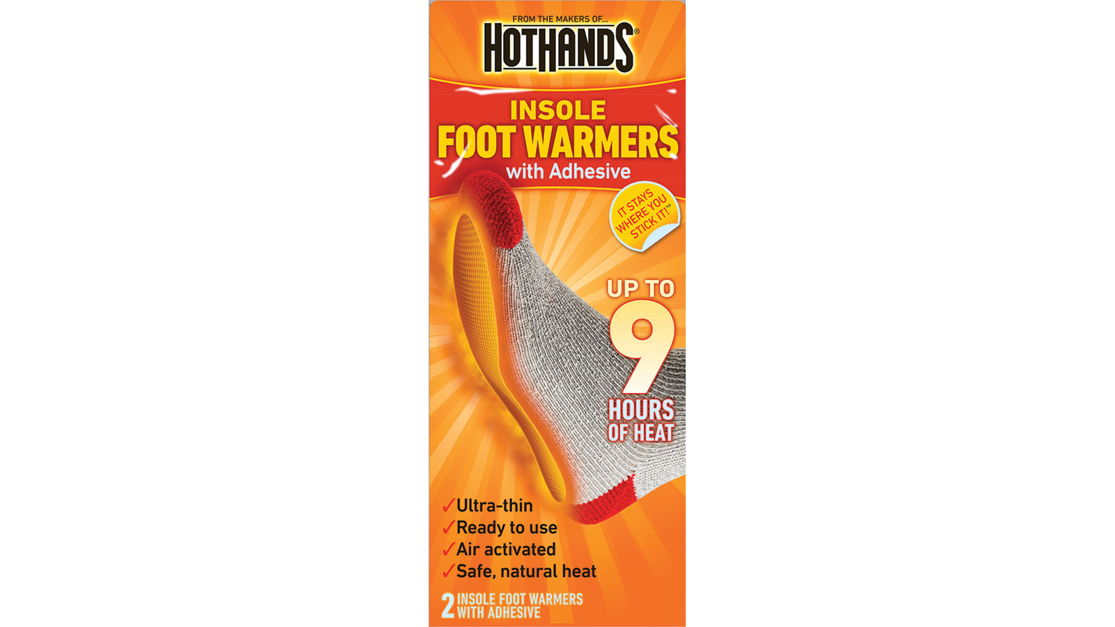 HotHands HFINSPDQ Heated Insole