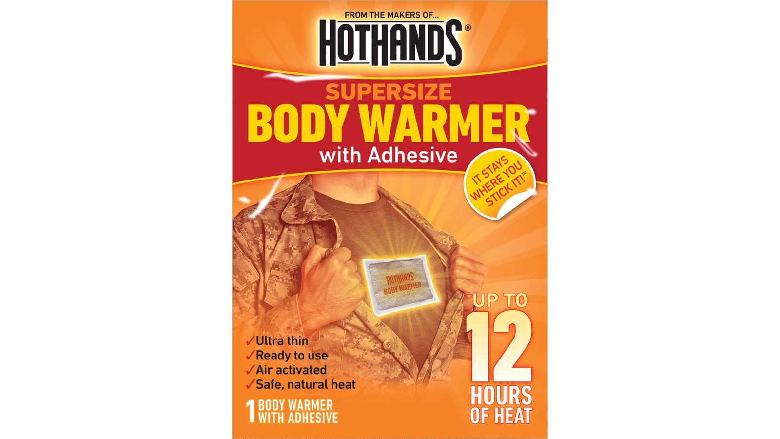 HotHands H16183 Adhesive Body Warmers 4