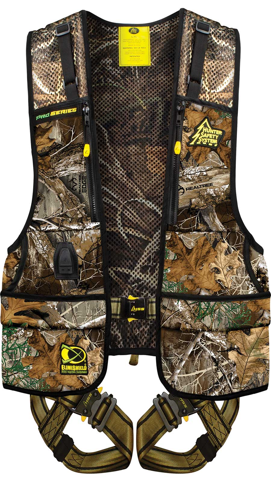 Hunter Safety System Pro Series Harness  <br>  w/Elimishield Realtree Small/Medium