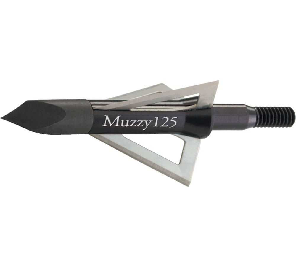 Muzzy Crossbow Broadheads  <br>  3 Blade 125 gr. 6 pk.