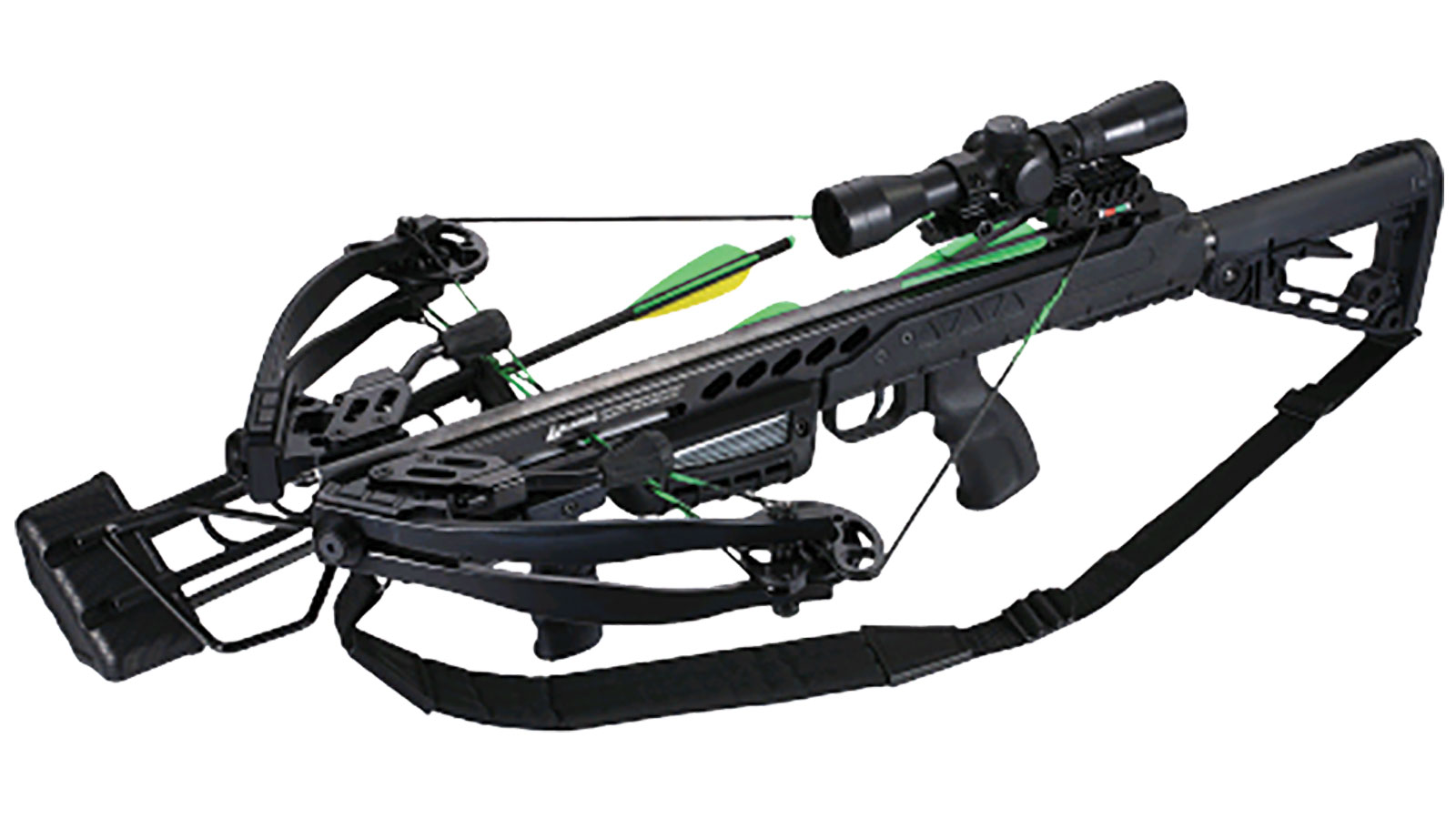 SA Sports Empire Aggressor 390  <br>  Crossbow Pkg. Black