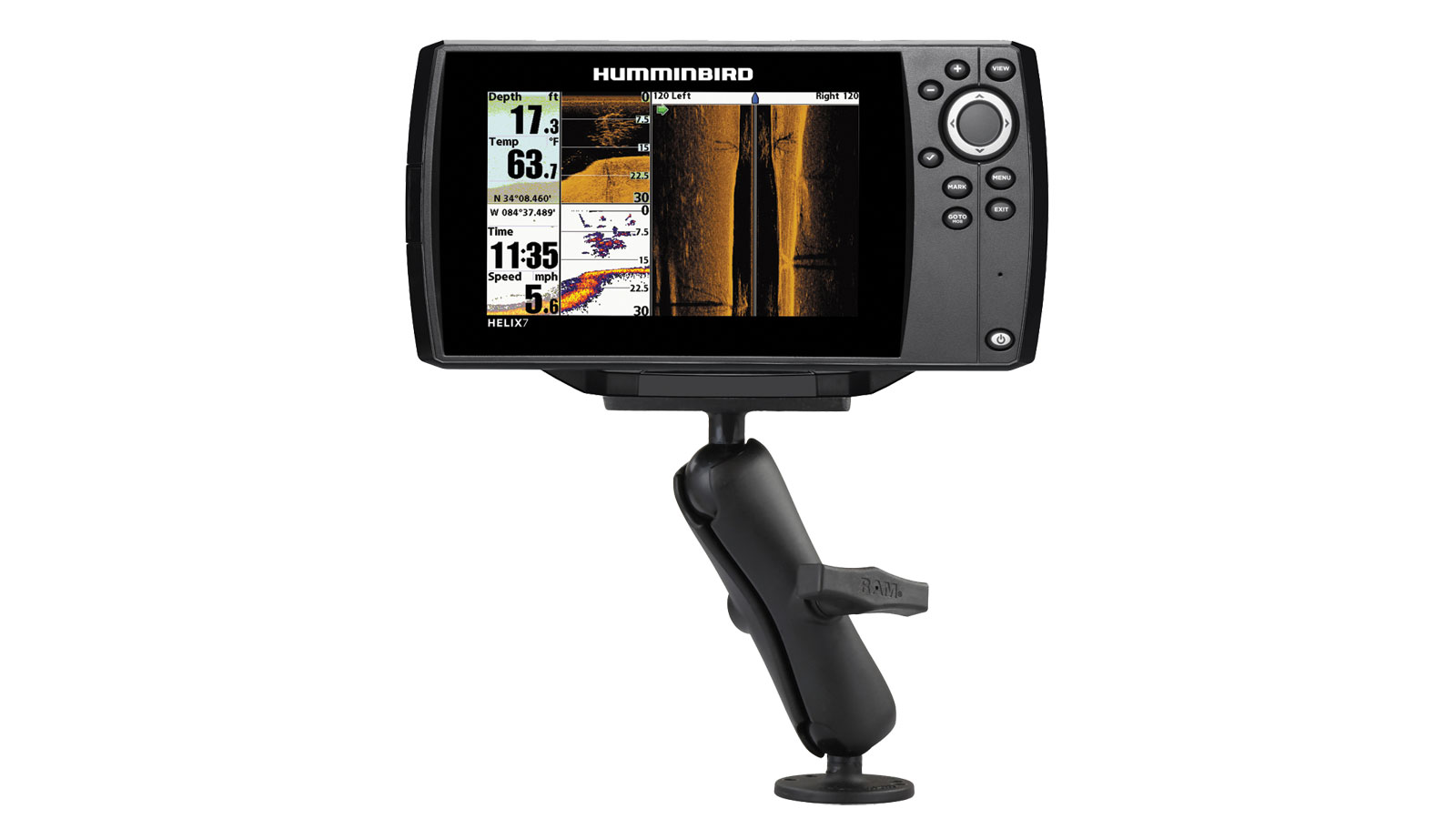 R-A-M RAM-202-24-202 Mount System for Humminbird Helix 7 Units