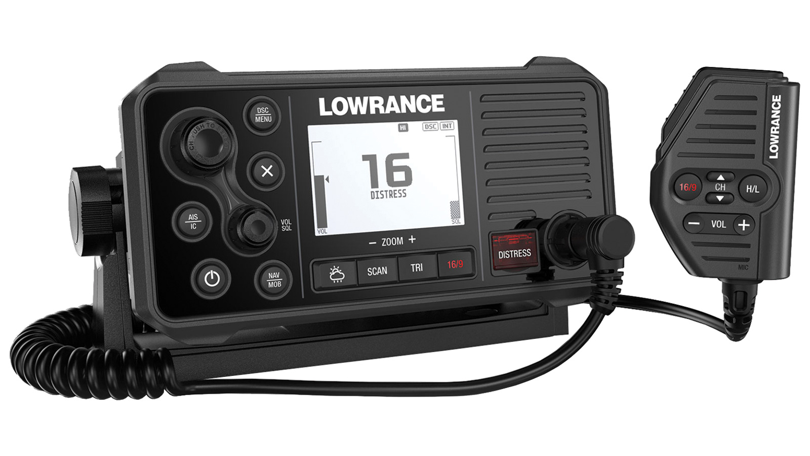 Lowrance 000-14472-001 Link-9 VHF Marine Radio, DSC, AIS-RX