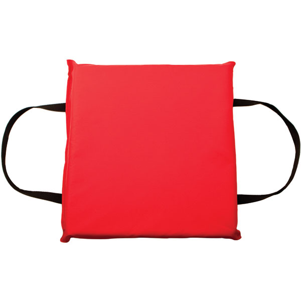 Onyx 110200-100-999-1 2 Red Throw Boat Cushion