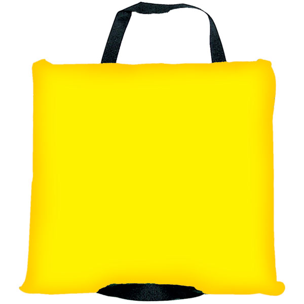 Onyx 110200-300-999-12 Yellow Throw Boat Cushion