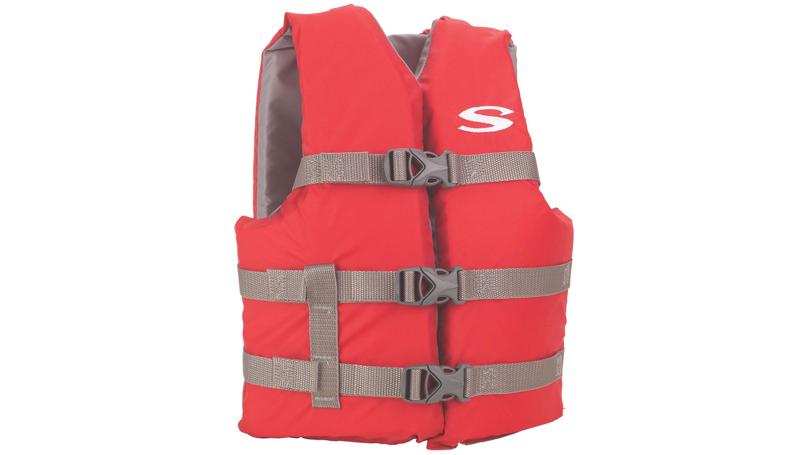 Stearns 3000004472 Youth Boating Vest 50-90Lb Red